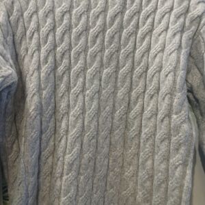 MICHAEL Michael Kors Women's Gray Cable Knit Sweater